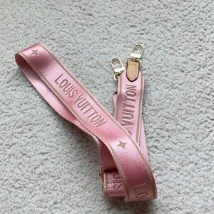 Inspired designer pink purse strap